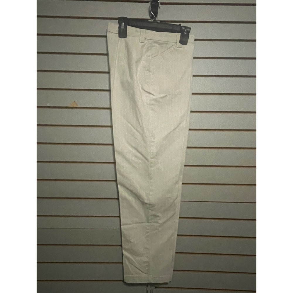 Riders‎ Casuals Women Khaki Pinstripe Straight Leg Chinos Pants Size 12M